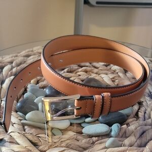 Leather Men’s Belt - Tan